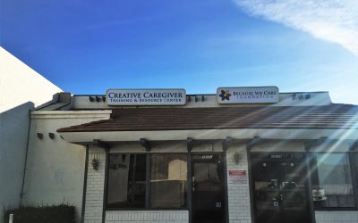 Chatsworth, CA – Storefront Sign Update for Creative Caregiver Training