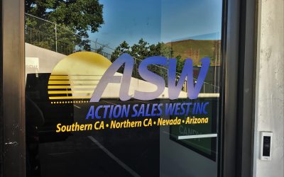 Calabasas, CA – Window Vinyl for Identification for Confectionery Broker