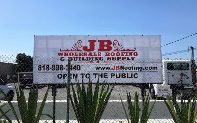 Chatsworth, CA – Public Advertising Sign for Roof Manufacturer