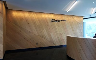 Los Angeles, CA – Custom Interior Sign for University