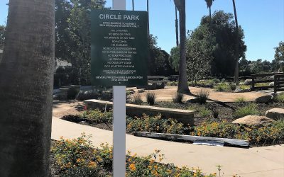 Beverlywood, CA – Rules of Usage Signs for Park