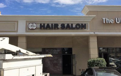 Tarzana, CA – Electrical Sign for Hair Salon