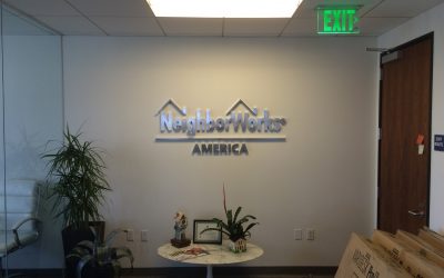 Los Angeles, CA – Branding for Lobby with Interior Sign