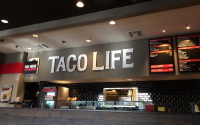 Valencia, CA – Custom Tagline Sign for Mexican Restaurant