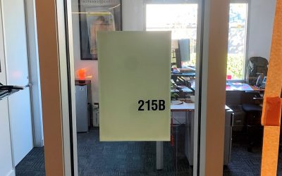 Santa Monica, CA – Office Number Signs for Production Company