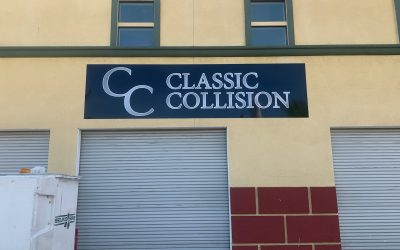 Northridge, CA – Exterior Signage for Classic Collision