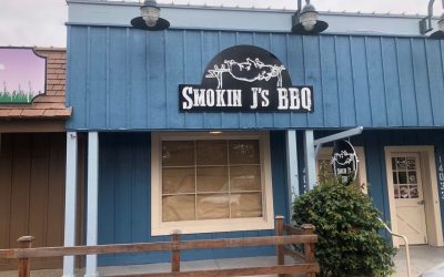 San Diego Area BBQ Joint Brands with Restaurant Signs in Poway CA