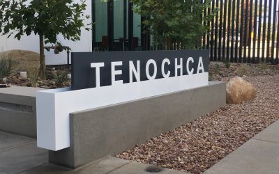 LED Illuminated Monument Sign in San Diego CA Marks Student Housing!