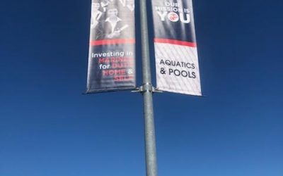 “Our Mission Is You” Marine Pole Banners in San Diego County CA!