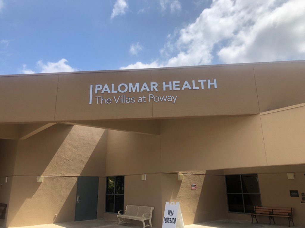 3D Letter building signs for healthcare center in Poway CA