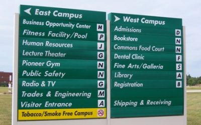 Greensboro, NC – College Signage that will Welcome, Inform and Excite!