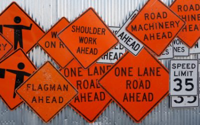 MAPLE RIDGE, BC — Construction Signs