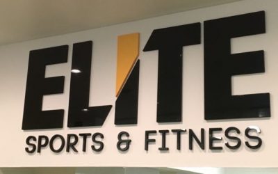 Local Fitness Center Adds New Lobby and Interior Wall Sign – Mars, PA