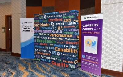 The CMMI Institute turns to Spark Signs & Graphics to create displays for Annual Company Conference in D.C.