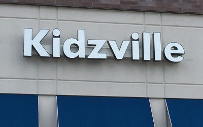 Spark Signs & Graphics Designs LED Channel Letter Sign for Kidzville – Pittsburgh, PA