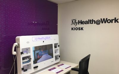Pittsburgh, PA – Interior Signage Provided for UPMC MyHealth@Work Kiosks