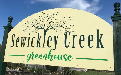 Pittsburgh, PA – Exterior Signage Designed and Installed for Sewickley Creek Greenhouse