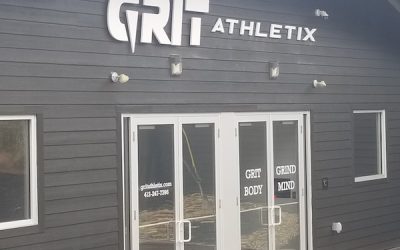 Pittsburgh, PA – Indoor and Outdoor Signage Installed at GRIT Athletic