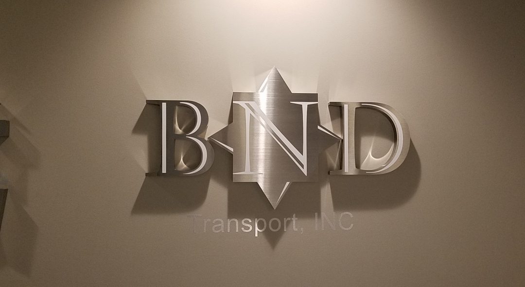 CA, Stockton Fabricated Stainless Steel Logos for California