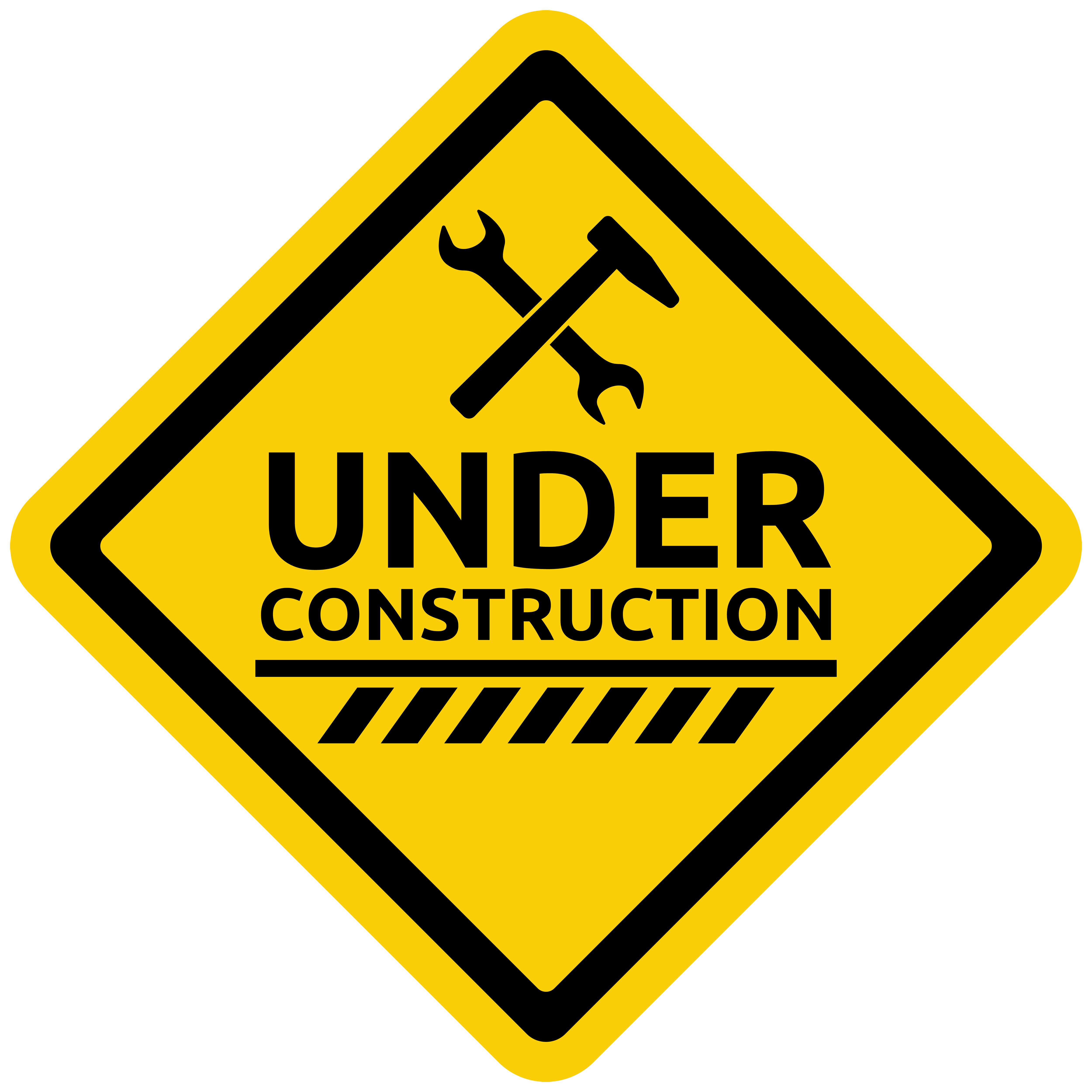 Construction Road Sign