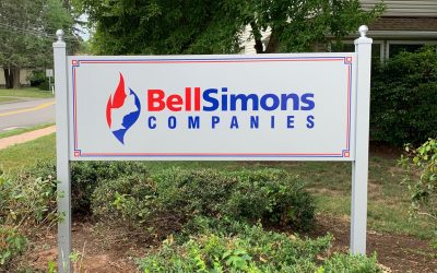 Glastonbury, CT | Post and Panel Sign for BellSimons | Sign News