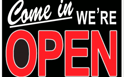 West Chester, PA – Open for Business Signs for Storefront Businesses