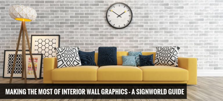 Making the Most of Interior Wall Graphics - A Signworld Guide