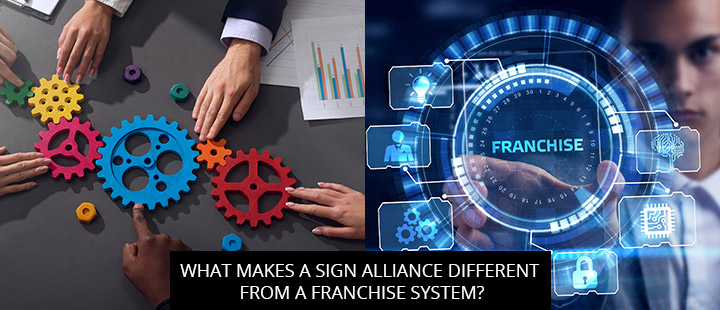 What Makes a Sign Alliance Different from a Franchise System?