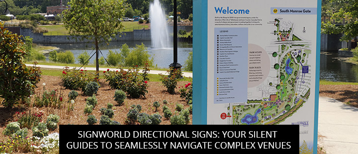SignWorld Directional Signs: Your Silent Guides To Seamlessly Navigate Complex Venues
