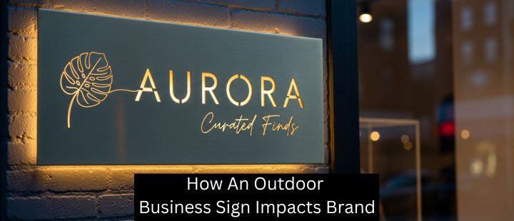 How An Outdoor Business Sign Impacts Brand