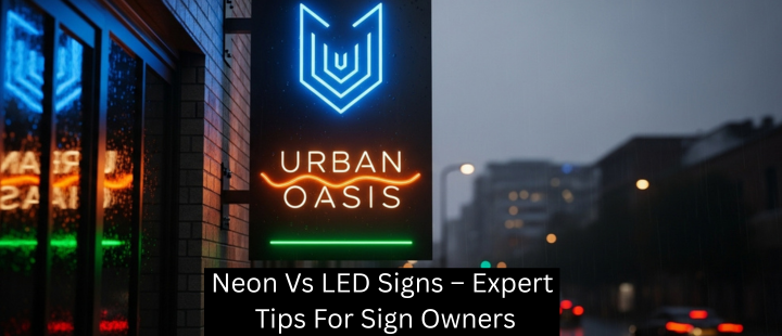Neon Vs LED Signs – Expert Tips For Sign Owners